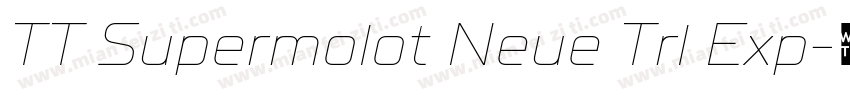 TT Supermolot Neue Trl Exp字体转换